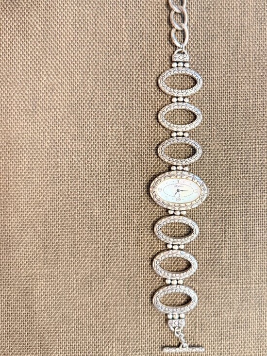 Brighton Jewelry - Retired Brighton "Miramar" Link Bracelet Watch (Style #W40940)